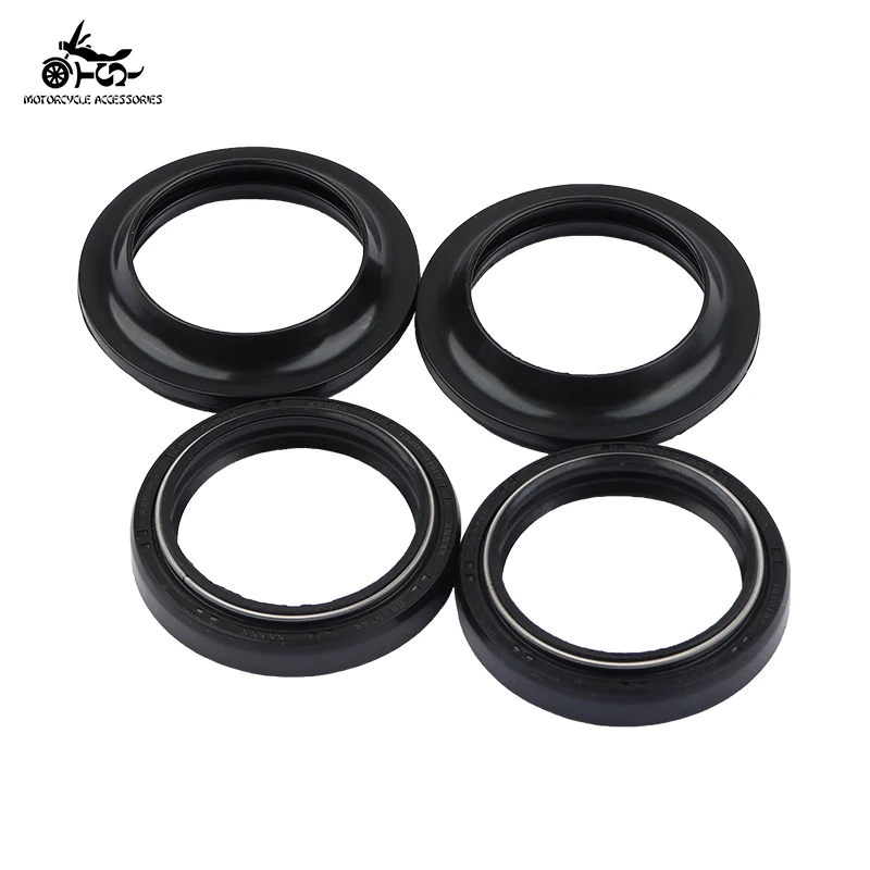 SJ Motorcycle 41X53X10.5 Front Fork Damper Oil Seal Dust Sealed Ring For Benelli BN251 BN302 TNT25 TNT250 TNT300 Stels300 13-16