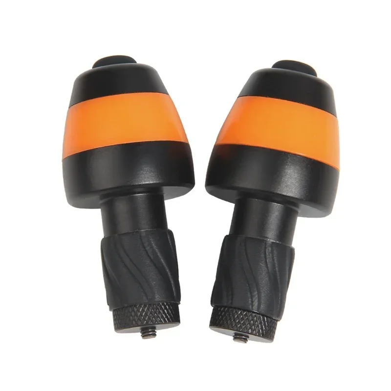 AliExpress RPXBGUCKARHG Bicycle Light MTB E-scooter Handlebar Plugs Safety Warning Light Bicycle Flashing Handlebar Light