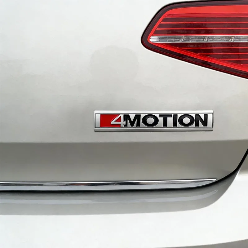 Picture 6: 3D Metal 4MOTION Decorative Sticker For VW Passat Tanyue Golf Car Modification Parts