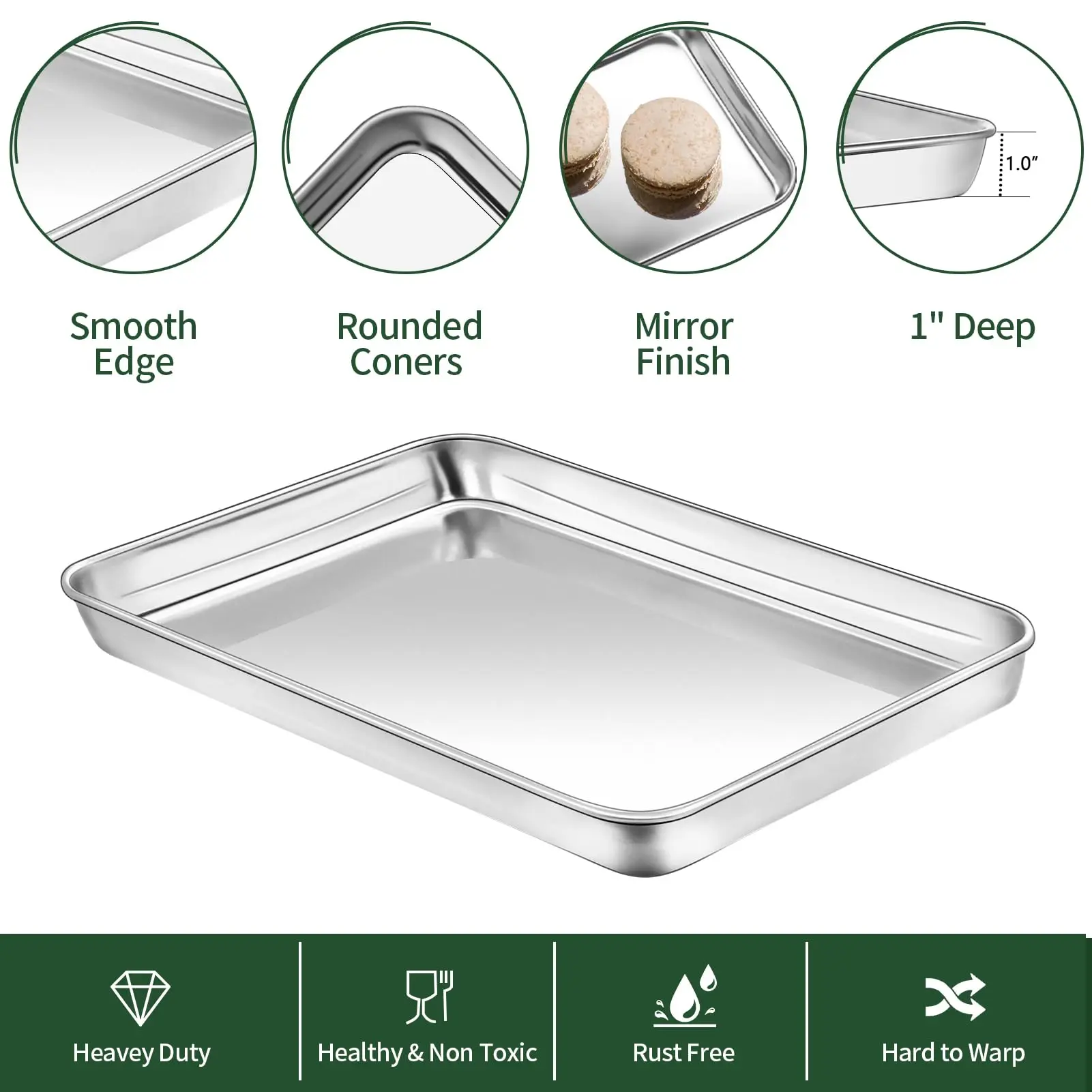 Stainless Steel Baking Set 3