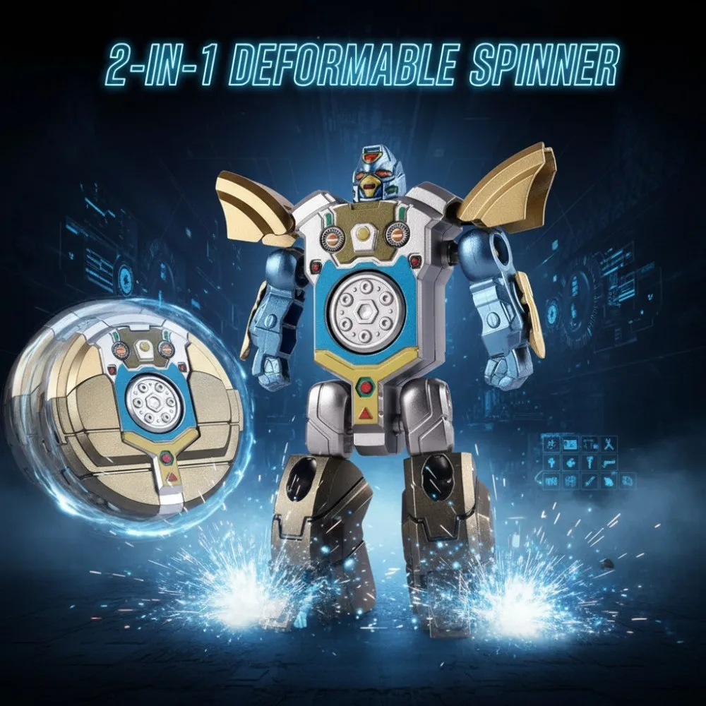 Mini Roboter Transformation Fidget Spinner ABS Hand Spinner Spielzeug Antistress Stress Relief Erwachsene Sensorische Spielzeug für Kinder Geschenk