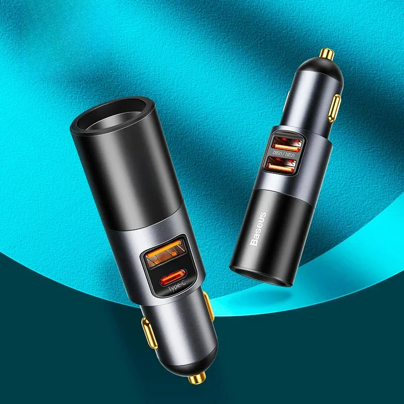 Baseus 120w carregador de carro rápido qc 3.0 pd 3.0 usb telefone carregador de carro para iphone 16