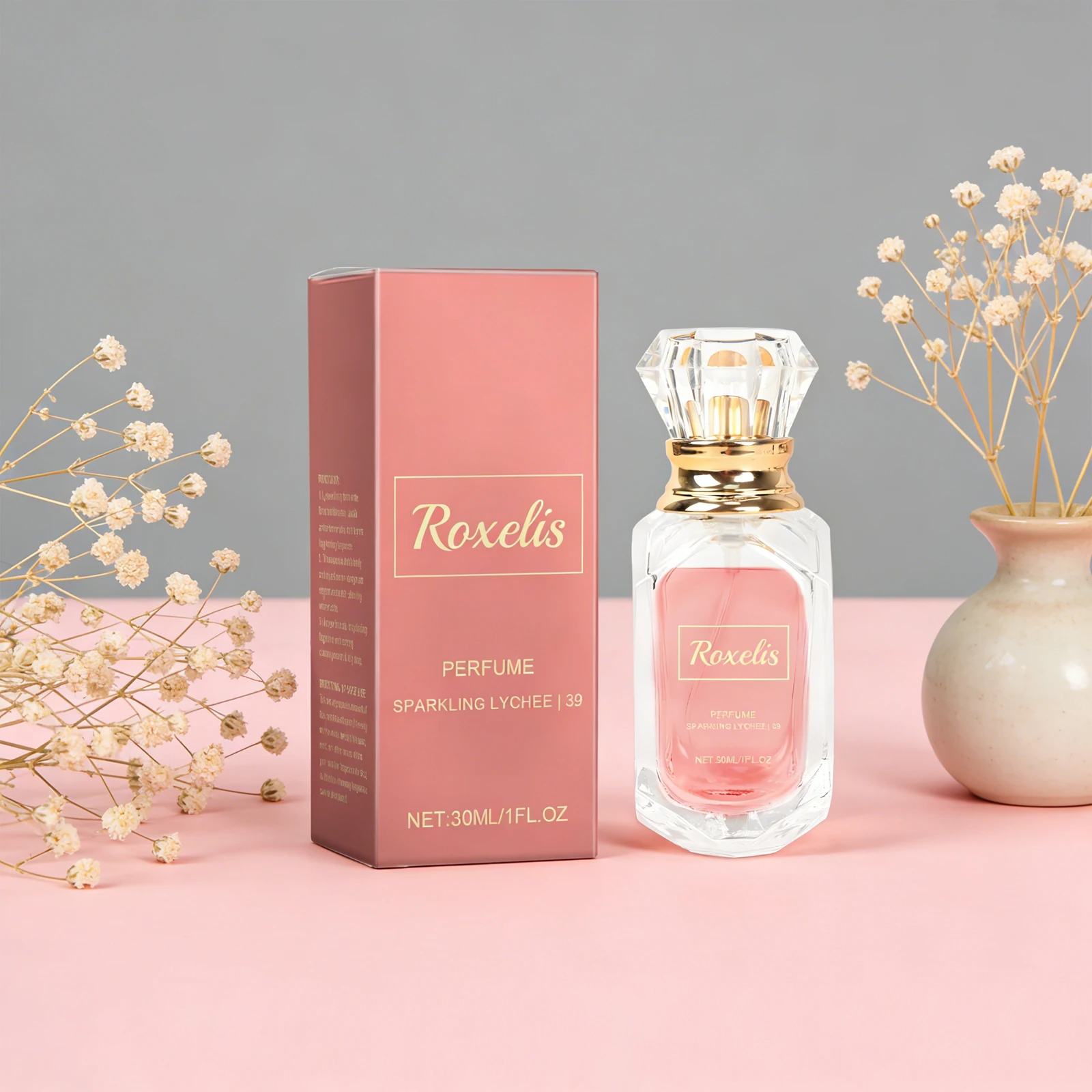 

Парфюм ROXELIS 30 мл Sparkling Lychee, элегантный стиль, свежий аромат для тела, легкий, стойкий, с нотами свежего личи.