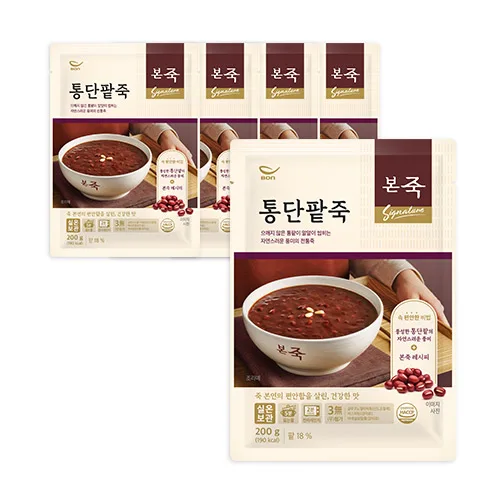 5 pack of red bean porridge 200g