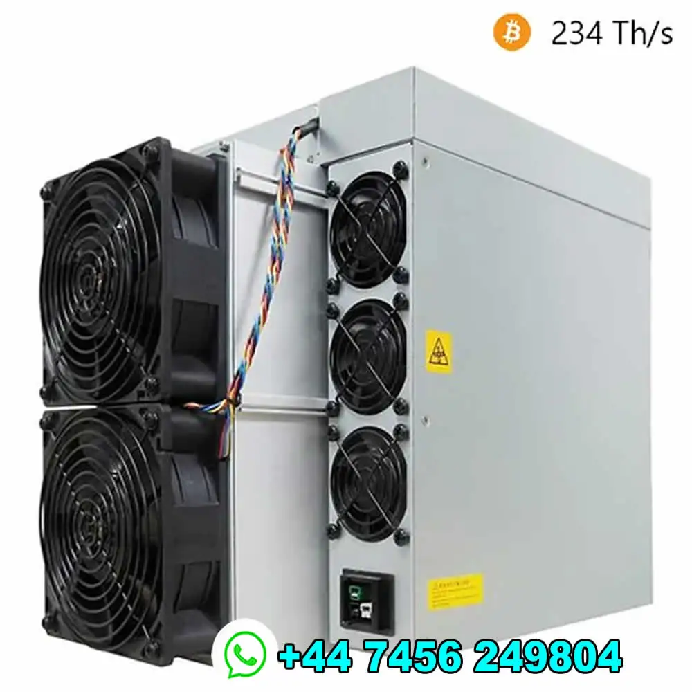 DX 100% أصلي اشتر 2 واحصل على 1 مجانًا جديد BITMAIN Antminer S21 Pro 234T BTC Miner