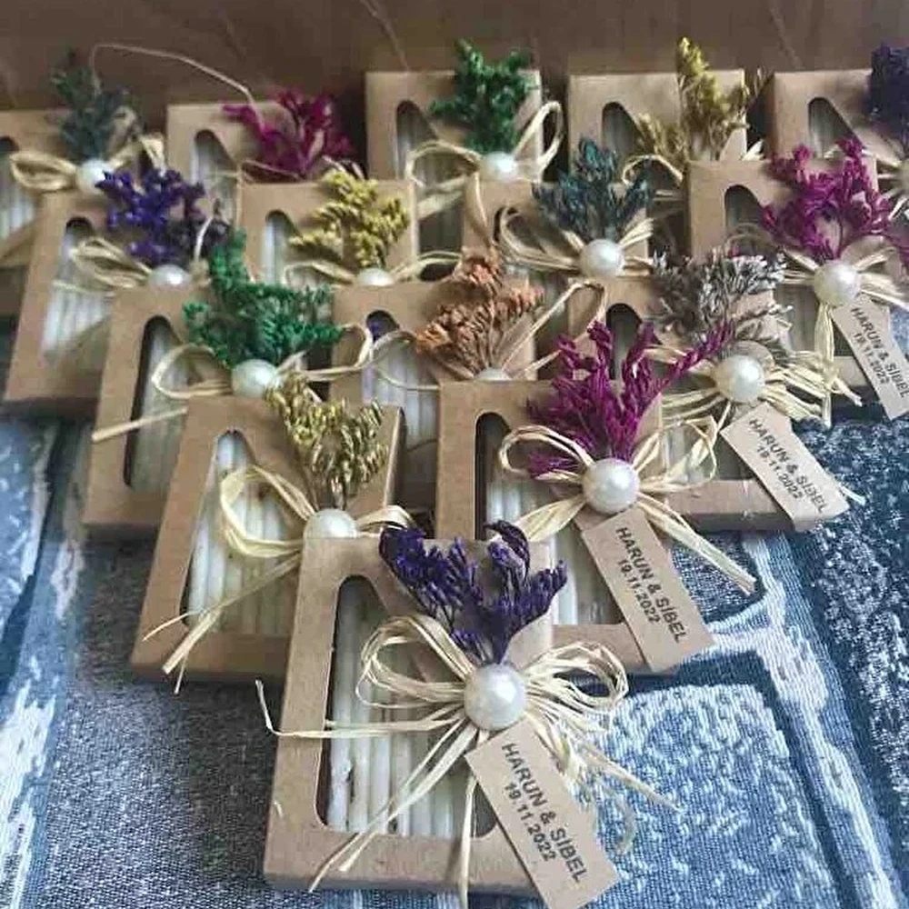 50 Pieces of Handmade Baby Gift Lavender Scented Soap Gifts, Wedding Gifts for Mass Guests, Rustic Wedding Gifts, Bridal Gift