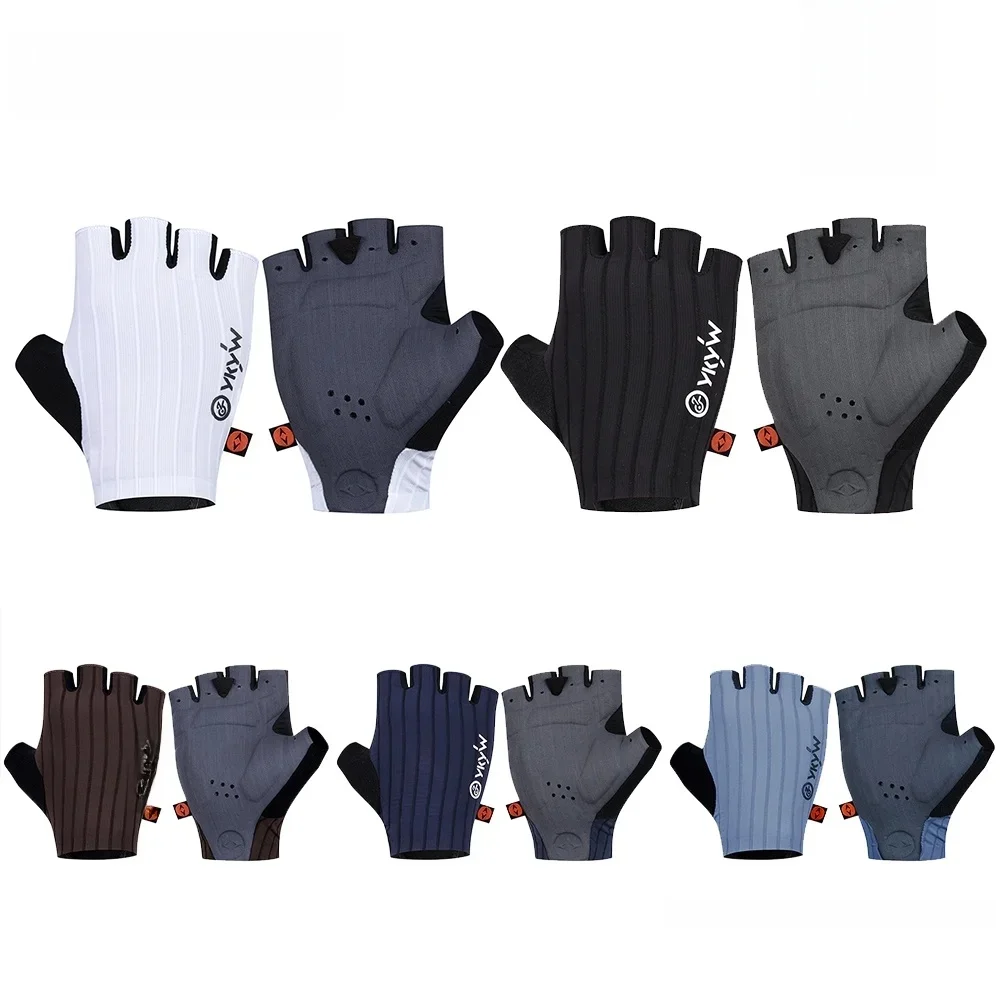 AliExpress YKYWBIKE YKYW Italy Interface Pad Men's Cycling Gloves Summer Breathable  Shock-Absorbing Half Finger Bicycle Gloves Mountain Bike MTB