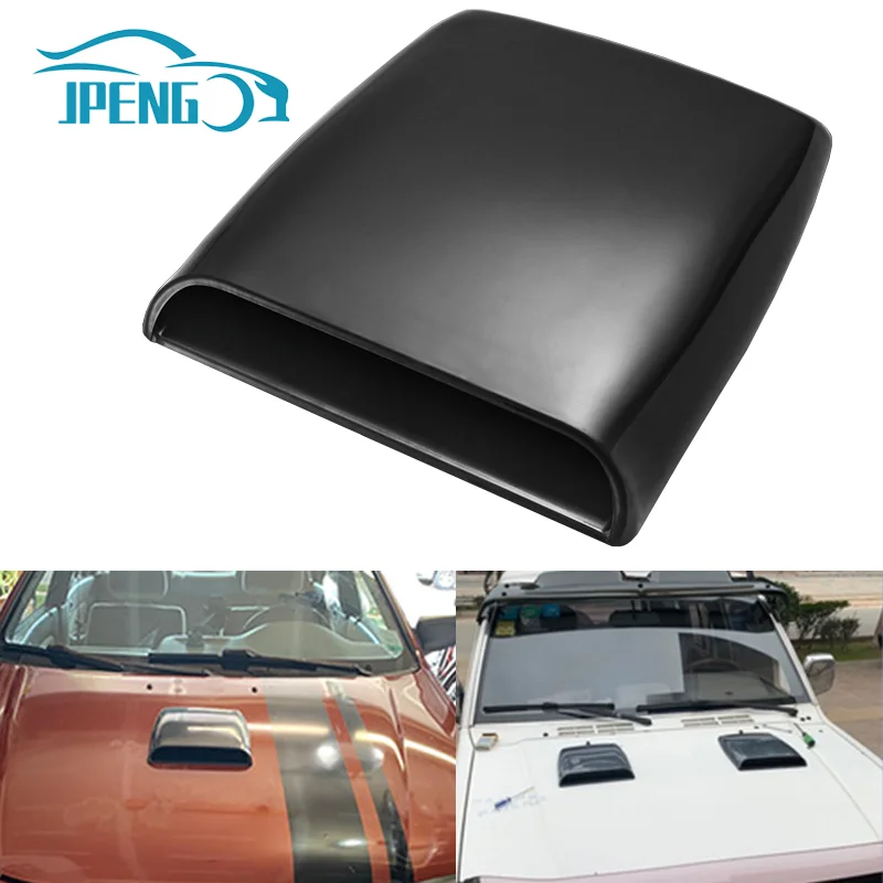 

Universal Auto Engine Cover Hood Scoop Vent Car Bonnet Air Intake Inlet 4x4 Offroad Accessories Tuning For Honda Jazz Decorative