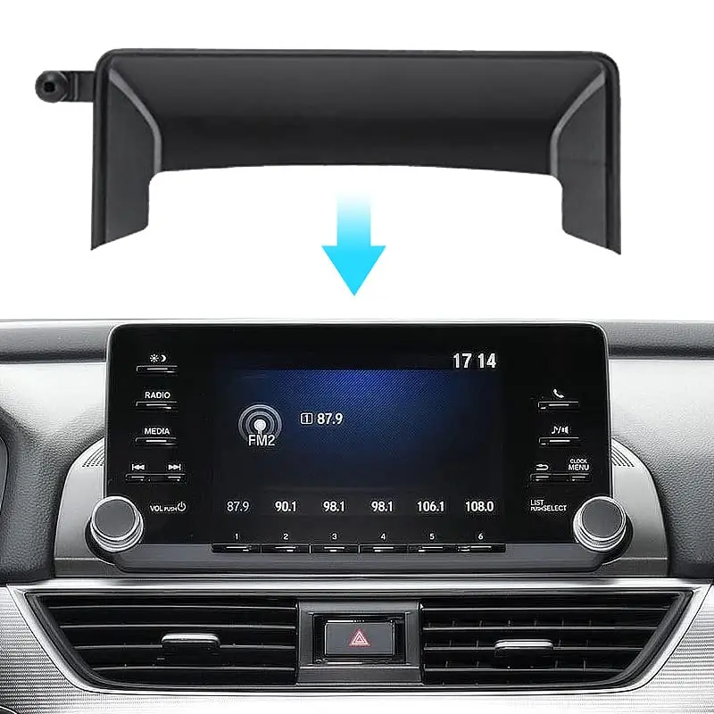 For Honda Accord 2018-2022 Car Phone Holder Mount 7/8 inch Navigation Screen Fixed 360° Rotation Mobile Phone Holder