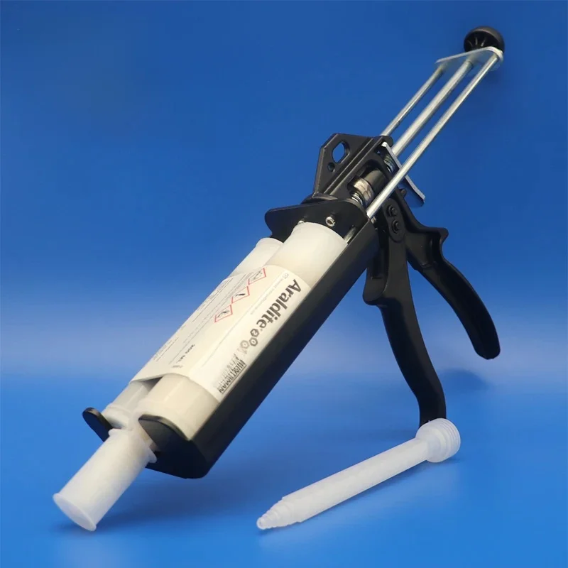 ARALDITE 200ML 2:1 cartridge AB POWER Gun Manual Caulking Dispensing Gun Mixing Dispensing Dispenser 2014-2 all metal Glue Gun