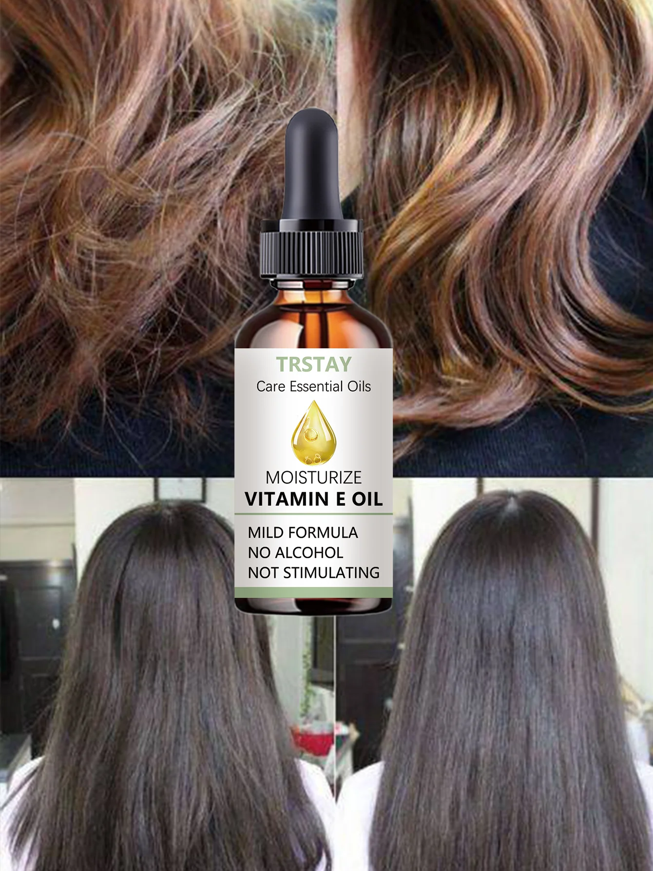 Moisturizing Hair Oil Deep Nourishing Treatment Instantly Transforms Frizzy Hair Into Smooth Satin Waterfall Locks with Shine fo - Image 5