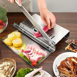 Stainless steel bone guillotine household multifunctional slicing bone cutter commercial rolling knife bone cutter, DS9195