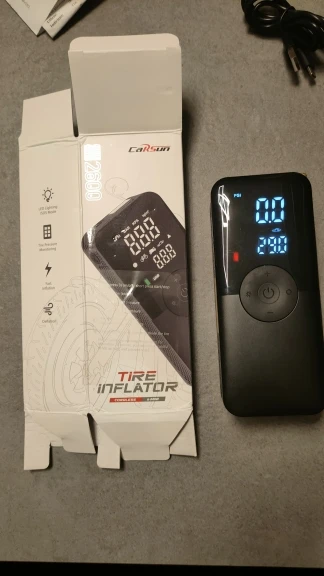 VanVolt AirGo™ Cordless Digital Tyre Inflator - Portable 150 PSI Air Pump photo review