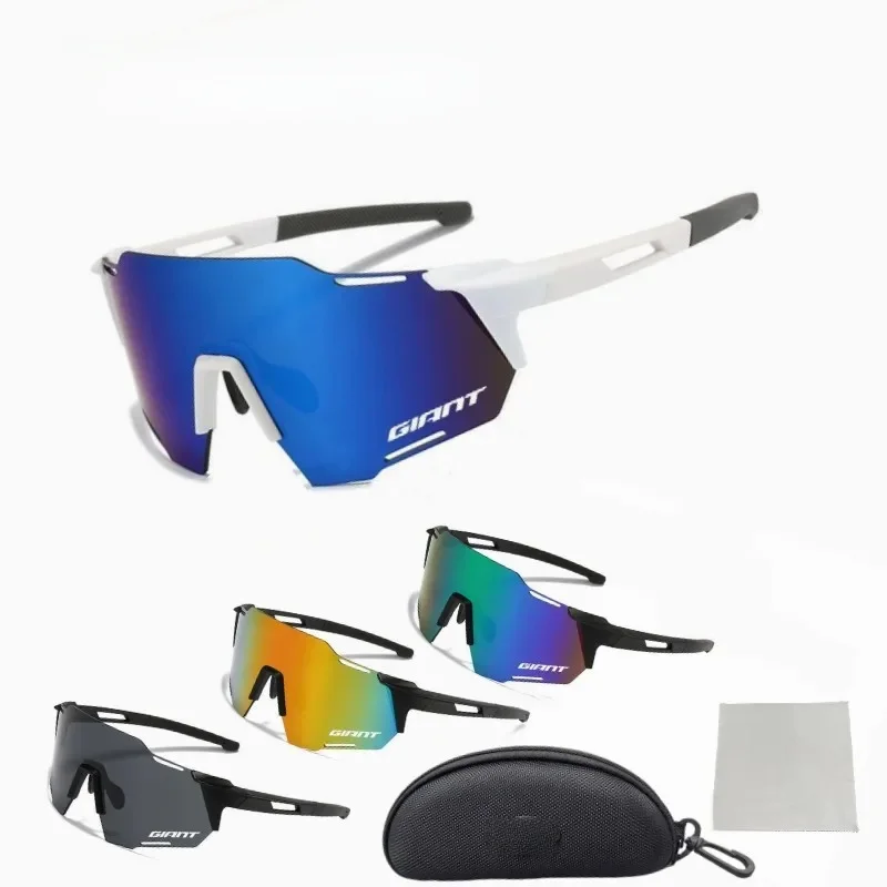 AliExpress Giant cycling sunglasses UV400 Women Men Sports Glasses Riding Eyewear Mountain Bike Road Bicycle Outdoor Lenses With Case