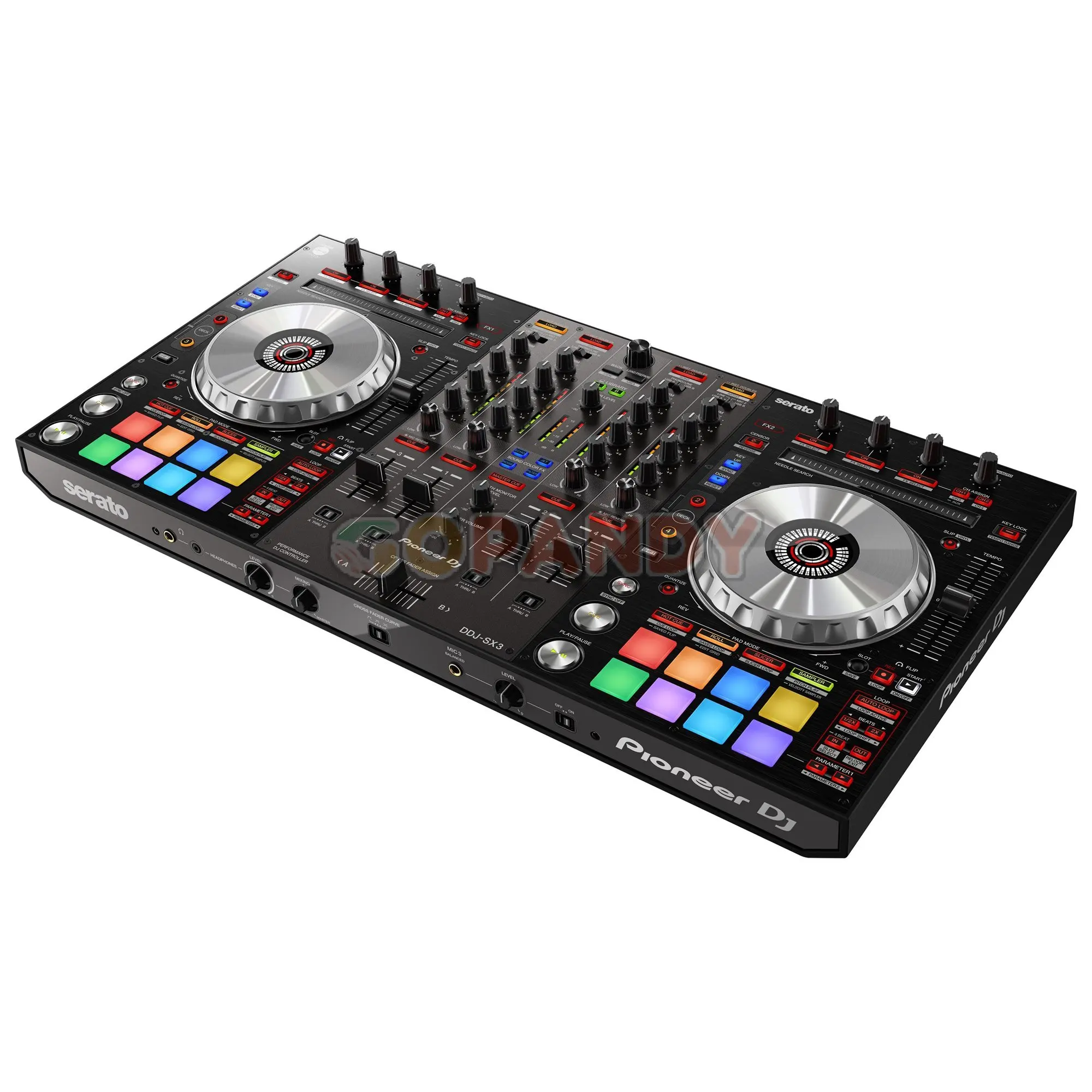 NUEVO ESTOQUE Pioneer DJ DDJ-SX3 Controlador insignia de 4 canales......