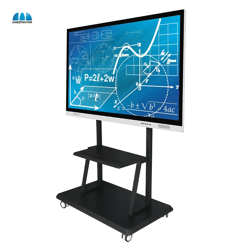 

86 inch free shippping smartboard interactive touch monitor 4k Android windows dual system whiteboard for education meeting