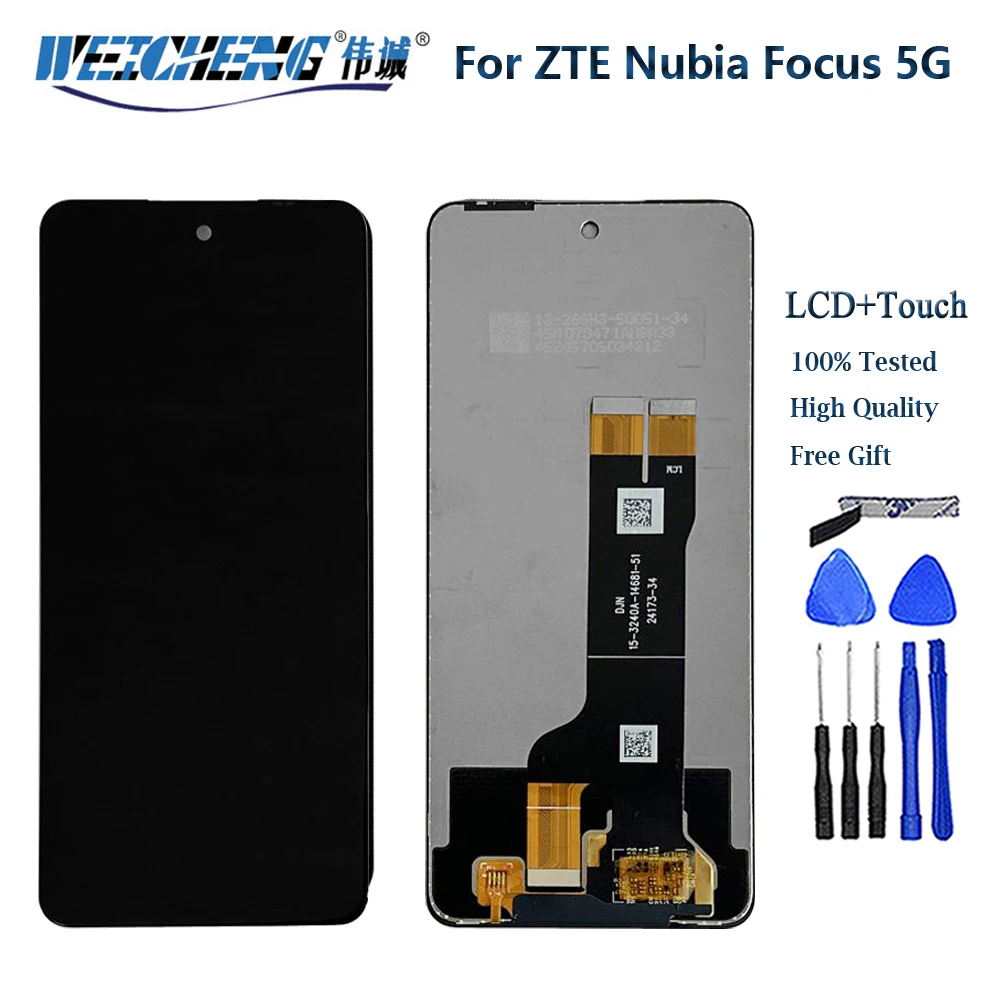 Original Tested For ZTE Nubia Focus 5G LCD Display Touch Screen