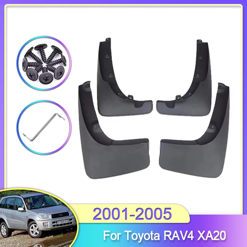 

Mud Flaps For Toyota RAV4 RAV 4 XA20 2001 2002 2003 2004 2005 Mudguard Guard Splash Flap Mudguards Fender Car Accessories Wheels