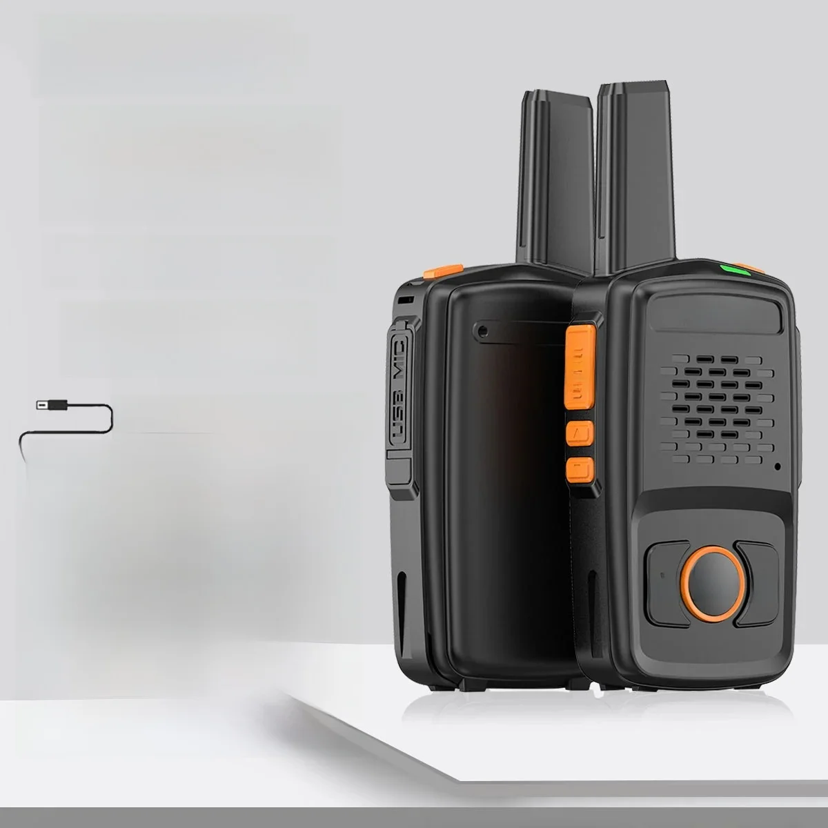 Motolola Mini Walkie Talkie 16 Kanałów Profesjonalne MT-N1 UHF 400-470MHZ Obsługa Ładowania USB Kompatybilne z Radiotelefonami Baofeng — zdjęcie 2