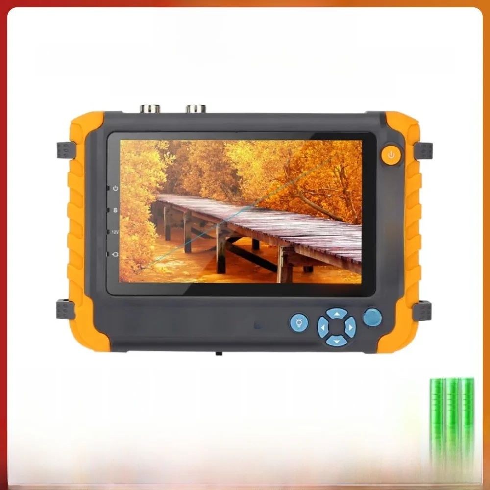Tester kamer CCTV PEGATAH 8MP IV8W 5-calowy monitor CCTV AHD/CVI/TVI CVBS Tester kamer analogowych CCTV Wejście HDMI VGA — zdjęcie 2
