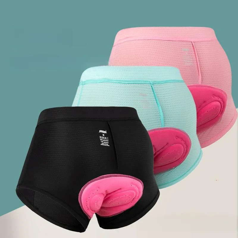 AliExpress jepozra JEPOZRA Women's Gel 3D Padded Cycling Shorts, Comfortable Underwear, Compression Tights, Bike Underpant, Road Bicycle
