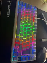 M75 RK ROYAL KLUDGE 2,4 G Wireless/Bluetooth/USB-C Mechanische Tastatur 81 Tasten RGB Hot-Swap-fähige Dichtung Gamer Tastatur mit Bildschirm - AliExpress 7