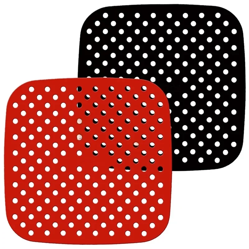 Reusable Air Fryer Liners Air Fryer Mats Air Fryer Accessories for Cosori,Instant Vortex,Power XL,Ninja 7.5 Inch