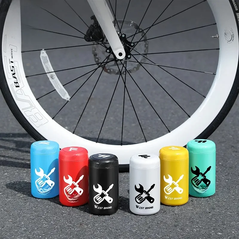 AliExpress West Biking WEST BIKING Mini Portable Cycling Tools Capsule Box Waterproof Bottle Cage Hard Case Repair Kit Rack Storage Bag Bike Accessorie