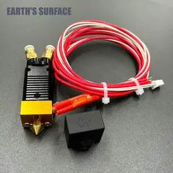 ES-3D Printer Parts 2 in 1 out Hotend Kit Original CR10/Ender 3 Extrusion Dual Color Printing 12/24V For Ender 3 CR10/S Bowden