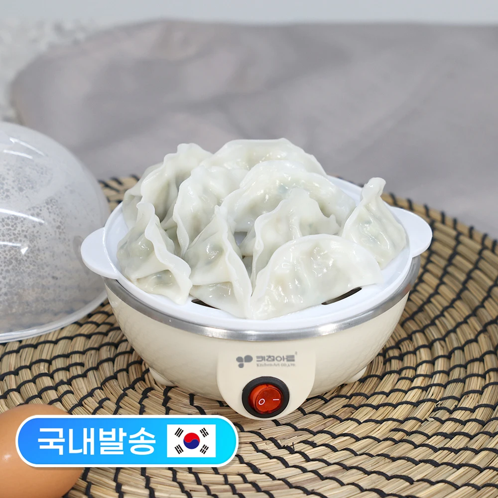 جهاز بخار البيض المحفوظ بالفن ، آلة بخار صغيرة ، خبز ، بيض الملفوف ، 7 قطع طاقة أوتوماتيكية ، 10 دقائق