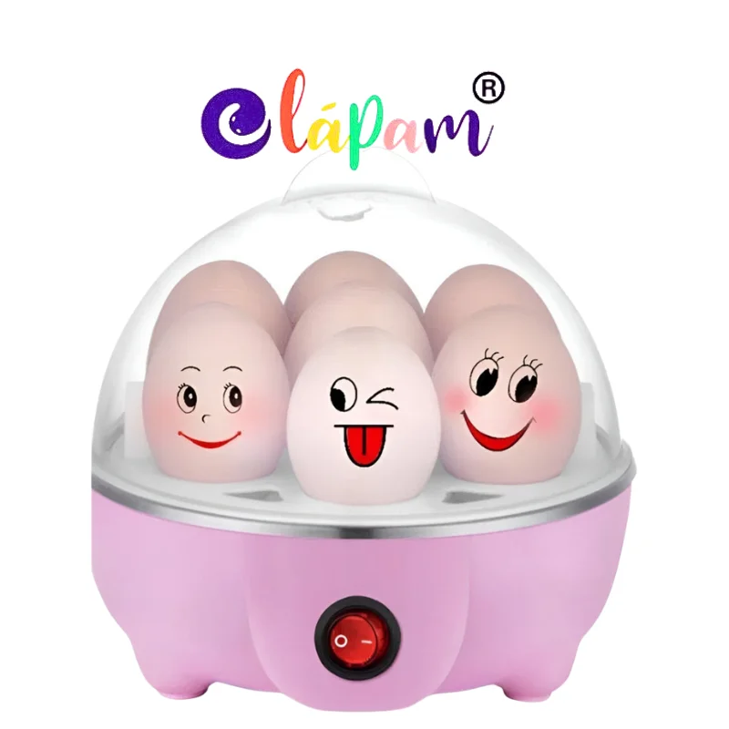 Cozedor De Ovos Máquina De Cozinhar 110V Cores Diversas Cabe 7 Ovos