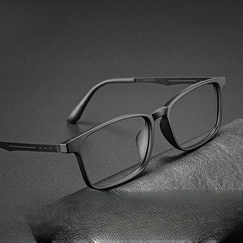 CLLOIO Hohe Qualität UltraLight Reinem Titan Anti Blue Ray Lesebrille Myopie Hyperopie Optische