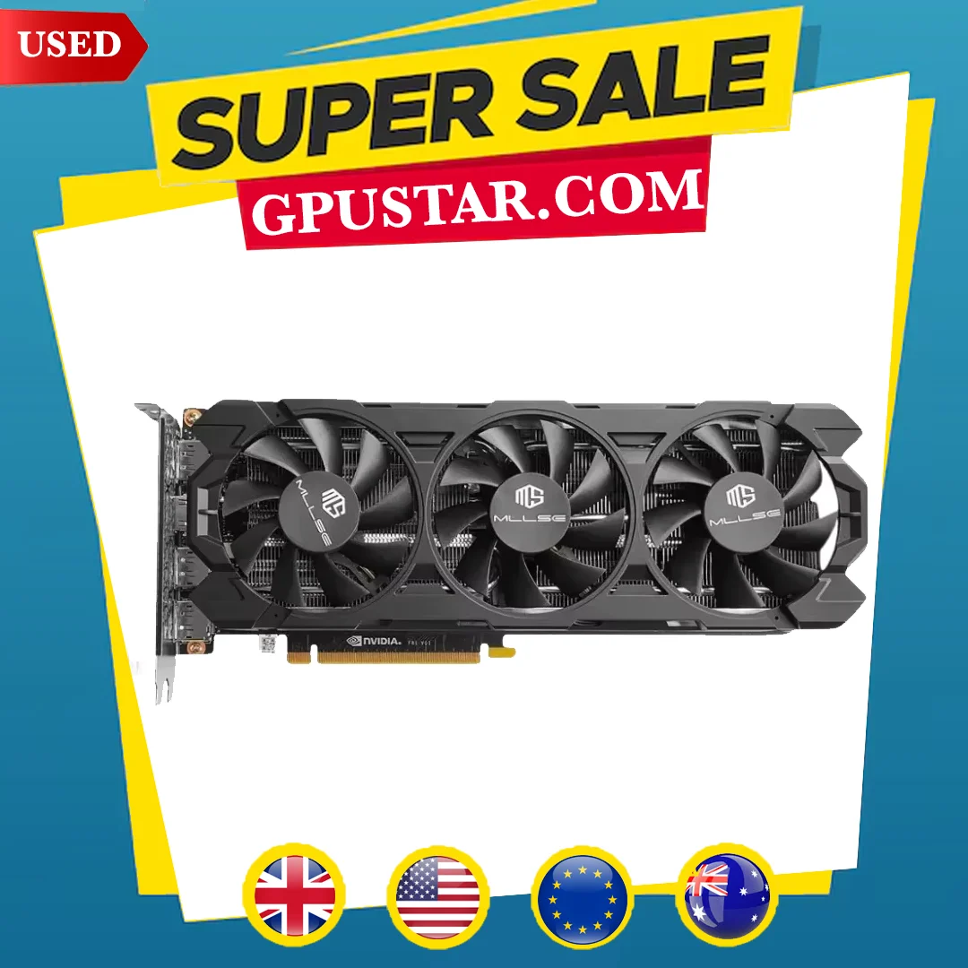 

USED Geforce GTX 1080Ti 11GB Gaming Graphics Card GDDR5X 352Bit PCI-E 3.0×16 6+8Pin NVIDIA GPU Game Video Card Placa De Video