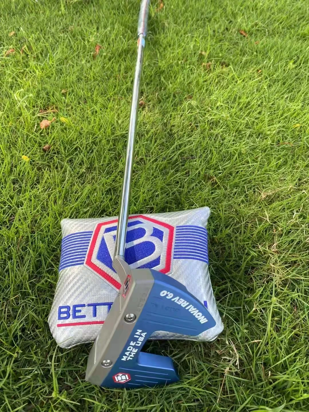 Bettinardi Golf Putter INOVAI REV6.0 Blue Putter CNC Soft Iron Forged Golf Clubs 33/34/35 Inch Steel Shaft With Head Cover