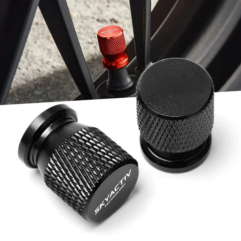 Bouchons de Valve de pneu de roue de voiture, couvercle de tige de pneu étanche, pour Mazda 3 bk 6 gg gh gj cx3 cx5 cx30 cx7 cx8 cx7 cx8 cx9 mx5 rx8