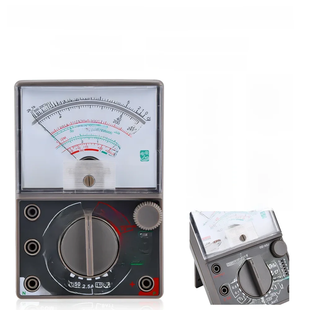 DE-960TR pointeur mécanique analogique multimètre multi-fonction AC DC Volt Ohm courant électricien entretien universel Test mètre