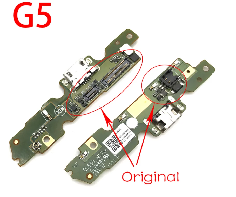 New USB Charging Port Flex For Moto G5 Dock Connector Charging Port Flex Cable Fast Charge