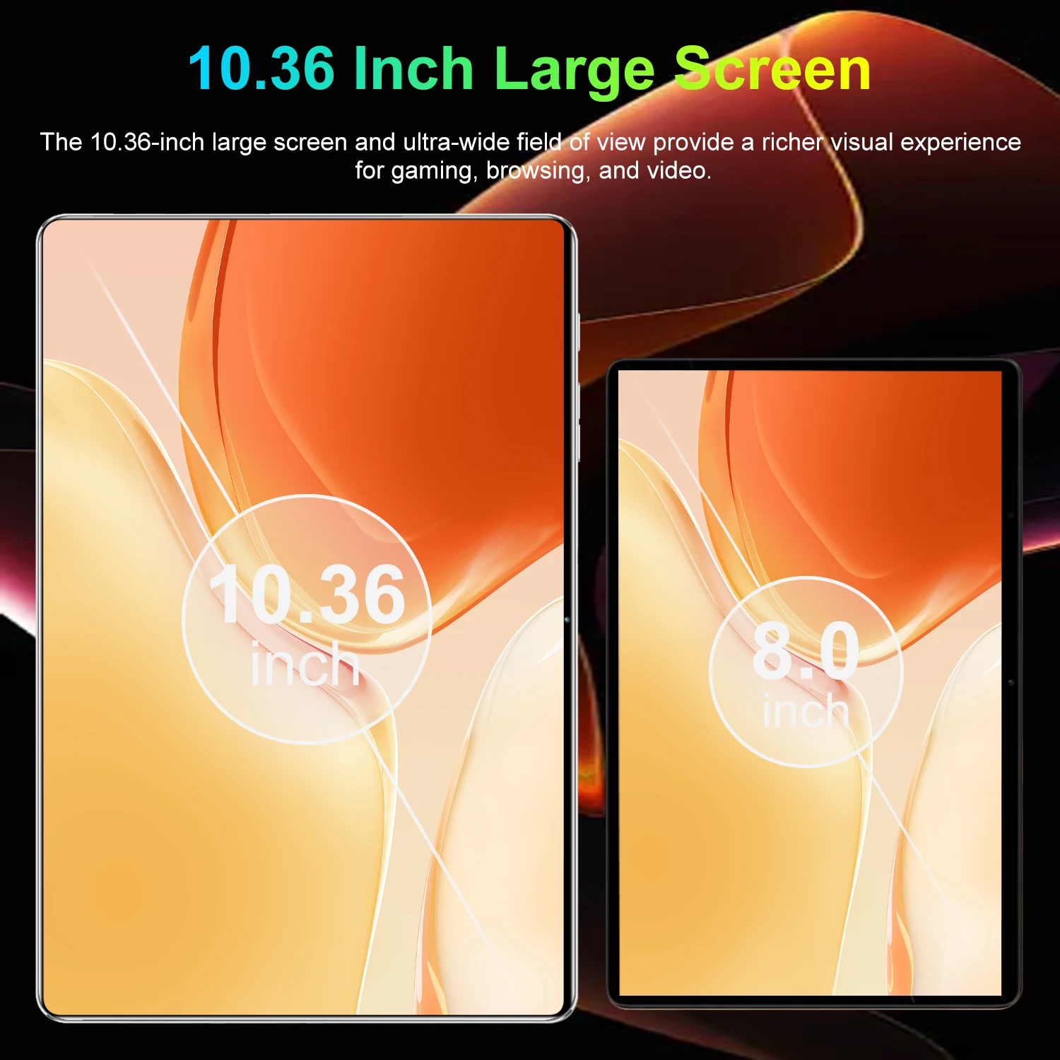 Imagen 4: Nueva Tablet 5G 2026 con Android 13.0, Pantalla de 10.36 Pulgadas, Llamadas Telefónicas, 16GB de RAM, 1TB de ROM, 20000mAh, 14 Núcleos, Doble SIM, Wifi, Tipo-C