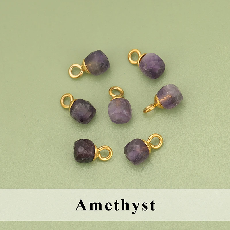 assoonas, 10 Stück/Lot, ME13, Schmuckzubehör, Edelstahl, Naturstein, handgefertigt, Schmuckherstellung, Anhänger, DIY-Anhänger – Detail 9