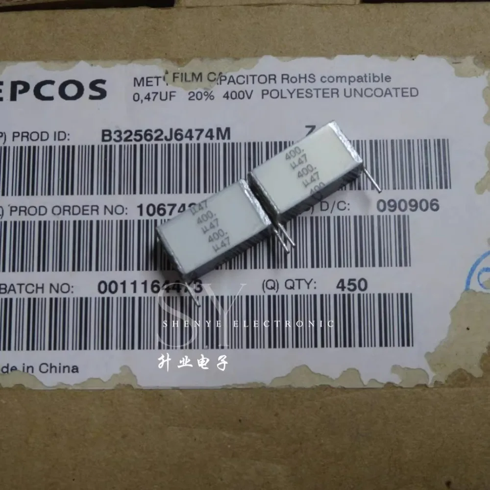 5PCS EPCOS 0.47uf/400v u47 470nf 474 새로운 15mm 천층 케이크 커패시터