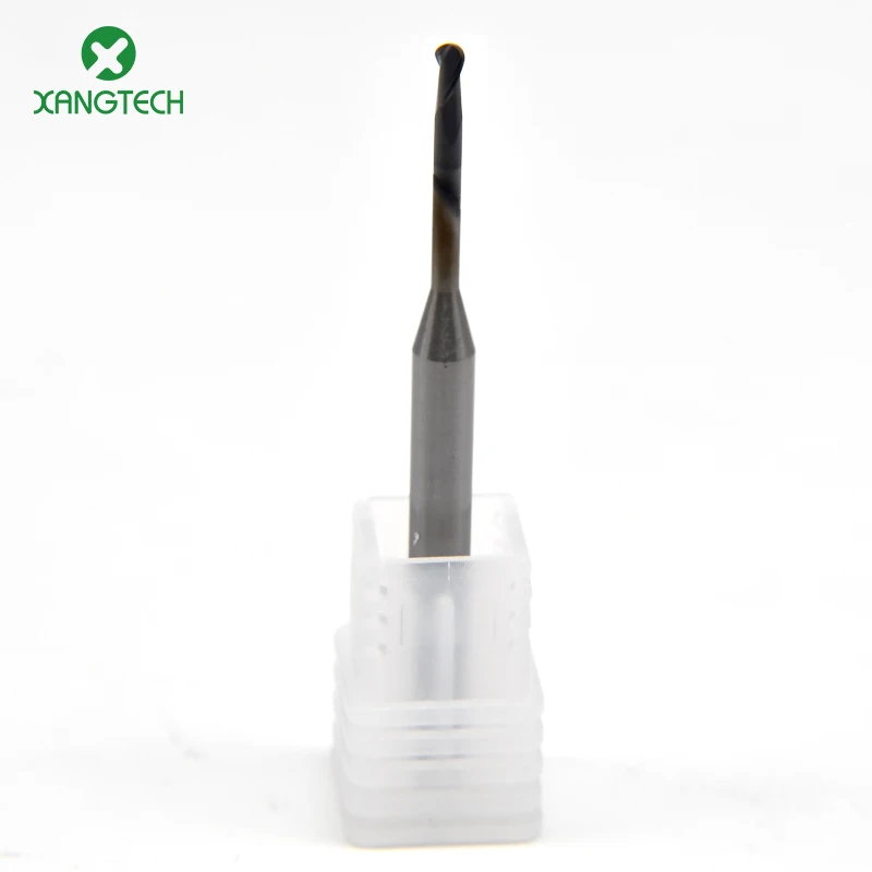 XANGTECH Dental Lab Roland DC/DLC Cad Cam Milling Bur 0.6/1.0/2.0mm for Drilling Zirconia Blocks