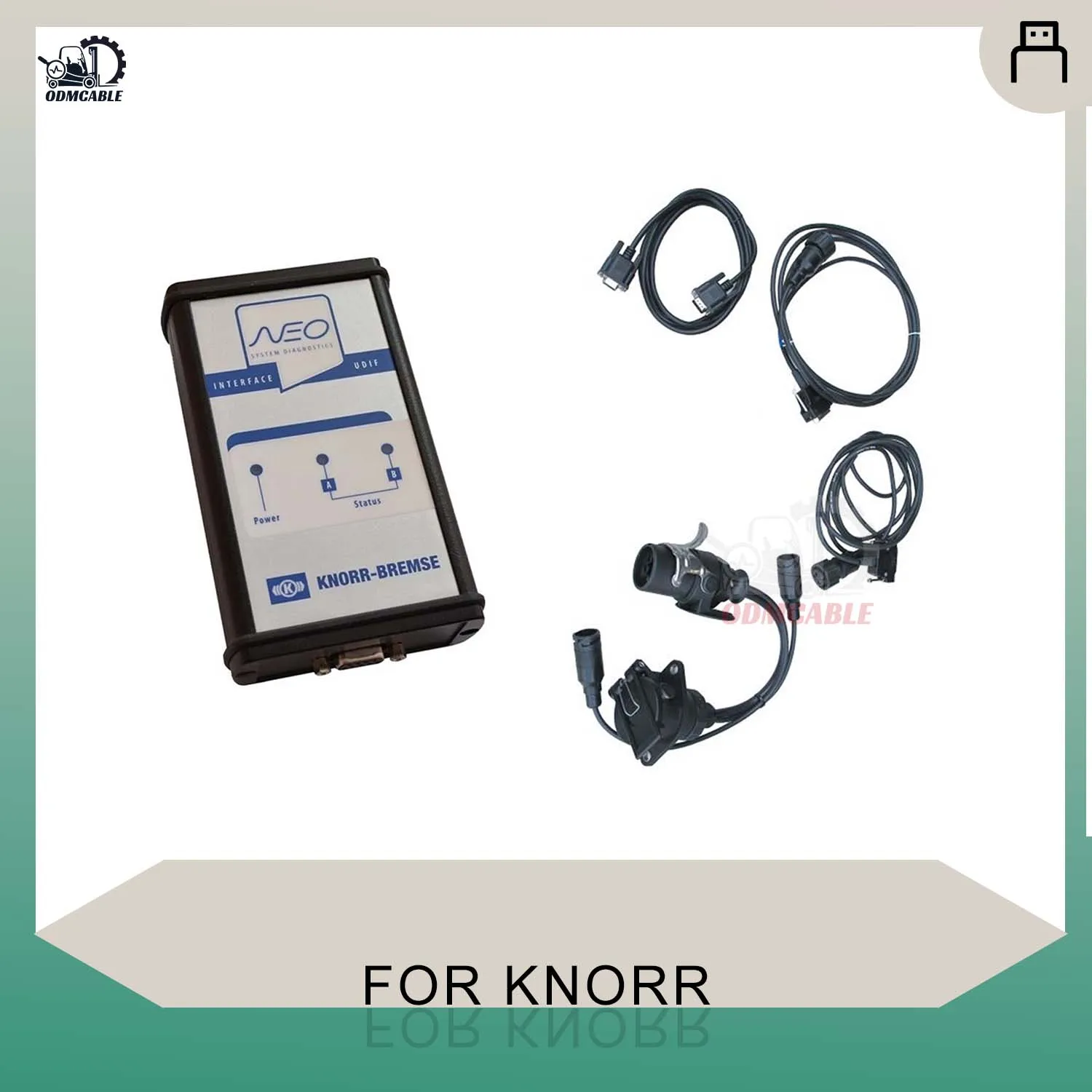 

multi-language for knorr-bremse truck trailer brake diagnostic tools for knorr neo udif interface tool