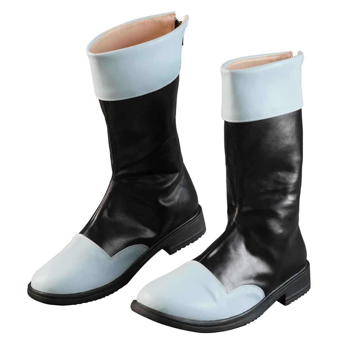 LOUN-Bottes de Cosplay en Faux Cuir pour Homme, Chaussures Décontractées à Talon de 3cm, 03 à 38 à 48, Halloween, Noël