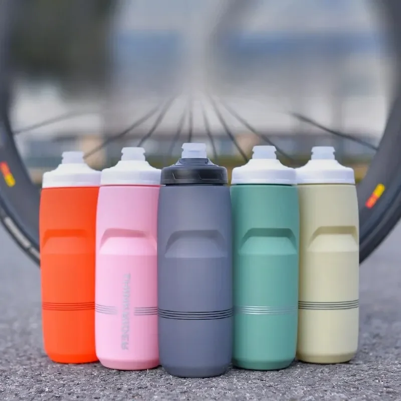 AliExpress ThinkRider 620ml/750ml Bicycle Bottle MTB Road Bike Water Bottle Outdoor Sports Plastic Portable Large Capacity Drink Cycling