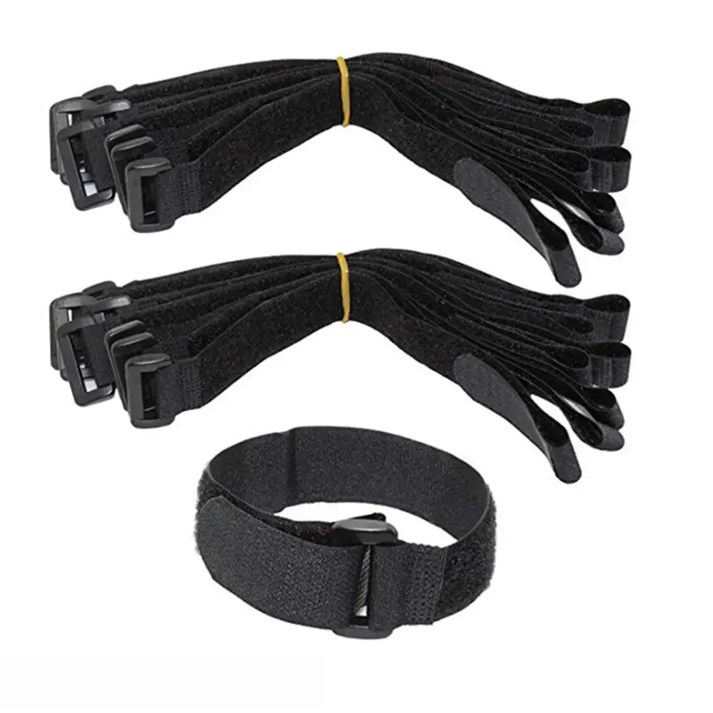 AliExpress 20*500mm 10pcs High Quality Multil Purpose Bicycle Accessories Strap Cable Ties Reusable Fastening Bike Tie Nylon Hook & Loop