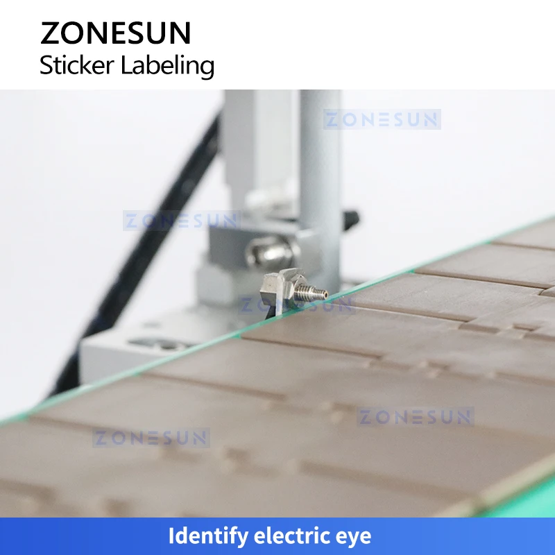 Applicatore di etichette per etichettatrice automatica per bottiglie quadrate Zonesun ZS-TB900
