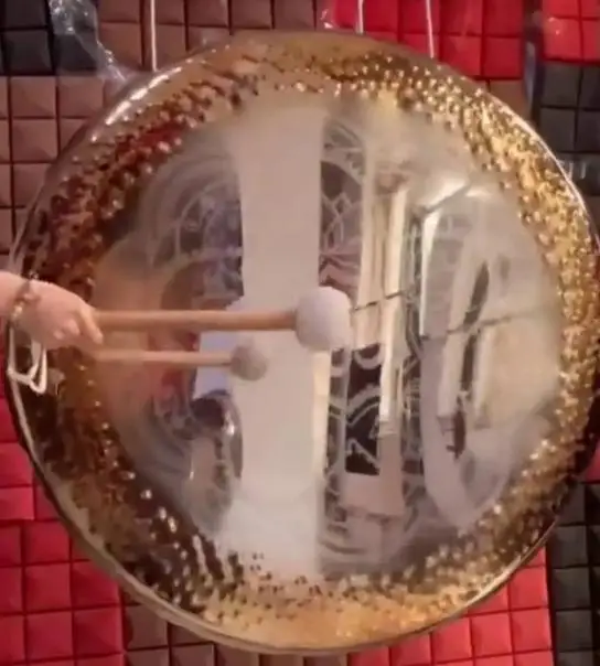 

38 inch 95cm mirror gong for sound healing therapy