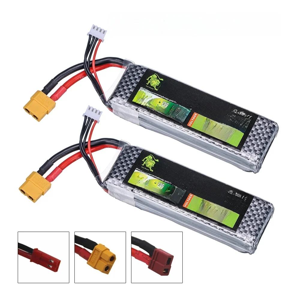 Upgrade batterij 11.1v 2200mah 3S 35C MAX Lipo batterij voor RC Auto RC Boten RC Drone batterij onderdelen 3S LIPO 11.1 V 2200 mah - afbeelding 2