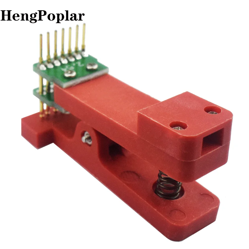 2.54mm spacing Test stand PCB clip Clamp Fixture fixture Probe pogo pin Download Program Burn 3P 4P 5P 6P 7P 8P 9P 10P