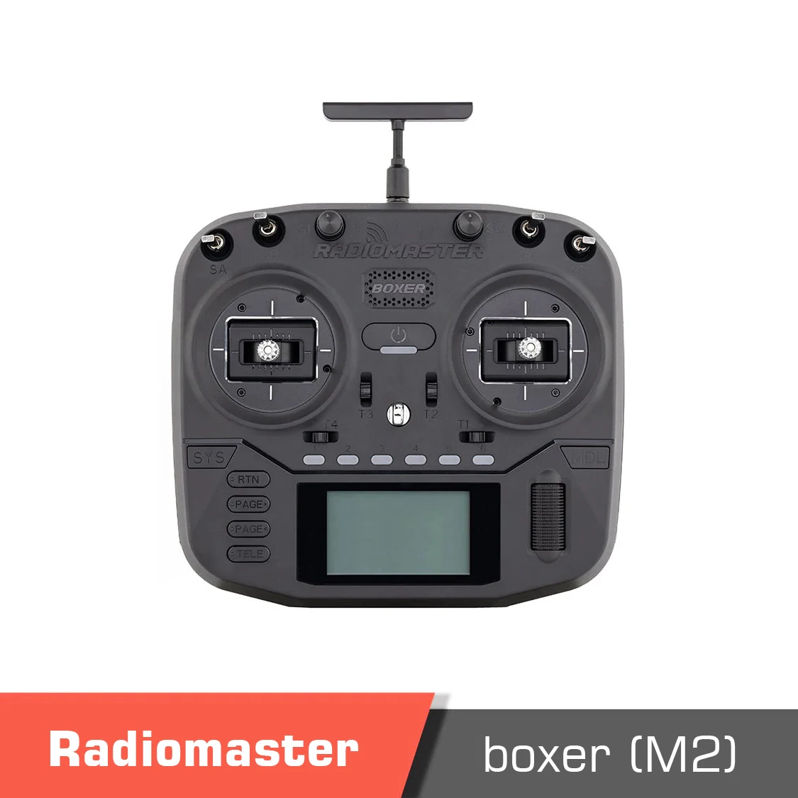 RadioMaster Boxer Radio Controller (M2)  2.4G 16ch Hall Gimbals Transmitter Remote Control ELRS 4in1 CC2500 Support EDGETX for R